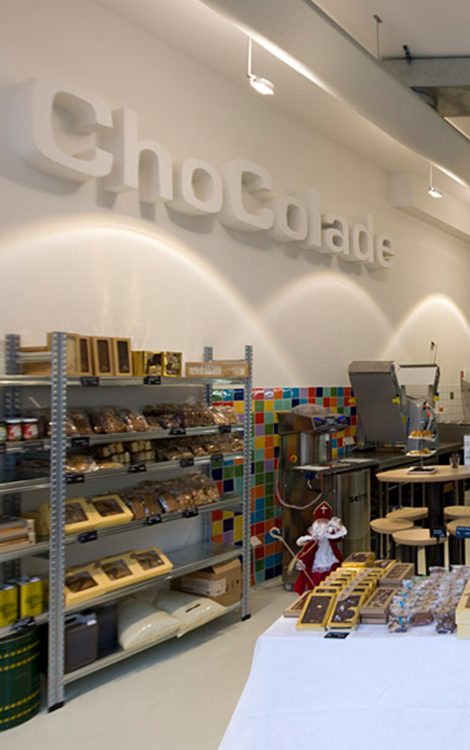 Taartenatelier - inrichting chocolade ijs taart